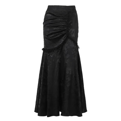 Morrigan Skirt — Gothic Lace Mermaid Bodycon High-Waist